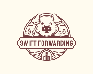 Livestock Pig Farm logo design