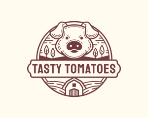 Livestock Pig Farm logo design