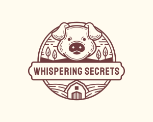 Livestock Pig Farm logo design