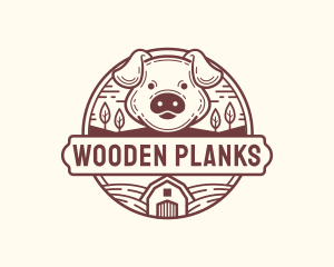 Livestock Pig Farm logo design