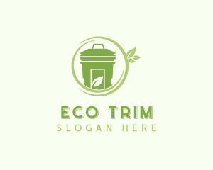 Eco Garbage Can logo design