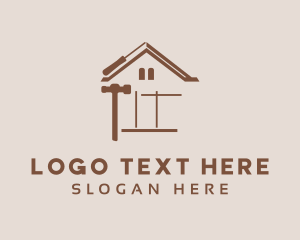 Home Builder - Home Improvement Tools logo design