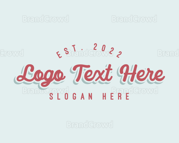 Retro Chic Style Logo