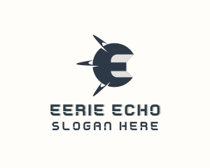 Orbit Planet Letter E logo design