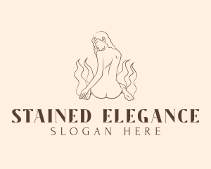 Elegant Wellness Female logo design