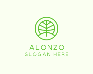 Green Eco Forest logo design