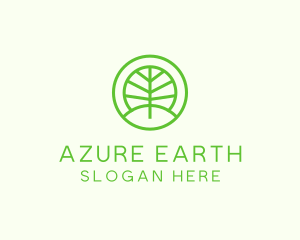 Green Eco Forest logo design