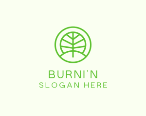 Green Eco Forest logo design