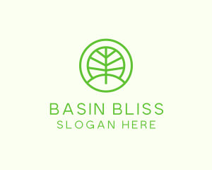 Green Eco Forest logo design