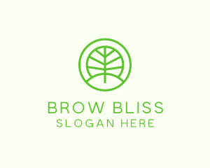 Green Eco Forest logo design