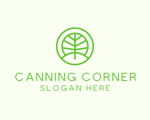 Green Eco Forest logo design