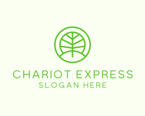 Green Eco Forest logo design