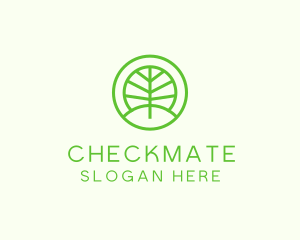 Green Eco Forest logo design