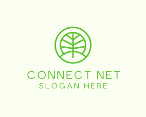 Green Eco Forest logo design