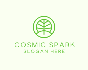 Green Eco Forest logo design