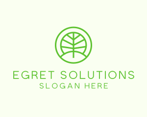 Green Eco Forest logo design