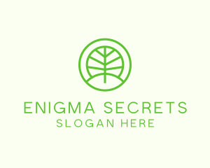 Green Eco Forest logo design