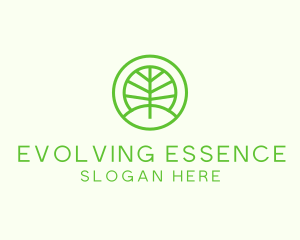 Green Eco Forest logo design