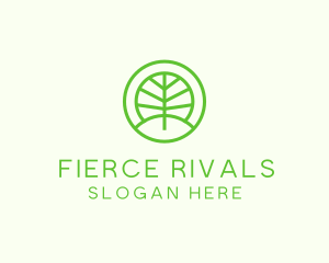 Green Eco Forest logo design