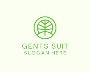 Green Eco Forest logo design