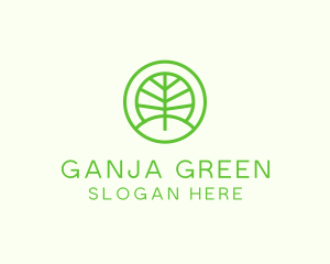 Green Eco Forest logo design