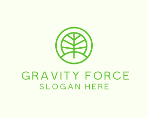 Green Eco Forest logo design