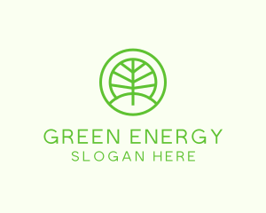 Green Eco Forest logo design