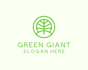 Green Eco Forest logo design