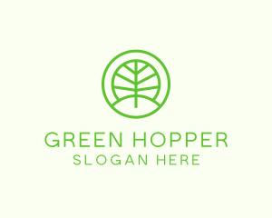 Green Eco Forest logo design