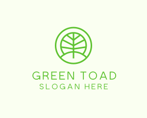 Green Eco Forest logo design