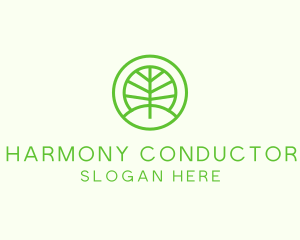 Green Eco Forest logo design