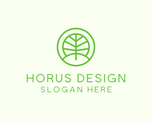 Green Eco Forest logo design