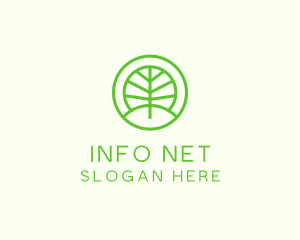 Green Eco Forest logo design