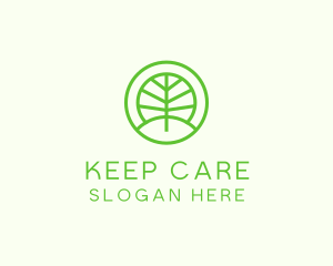 Green Eco Forest logo design