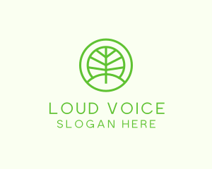 Green Eco Forest logo design