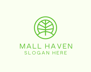 Green Eco Forest logo design