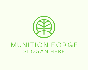 Green Eco Forest logo design