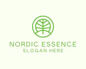 Green Eco Forest logo design