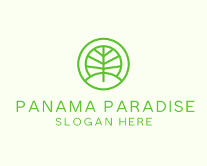 Green Eco Forest logo design