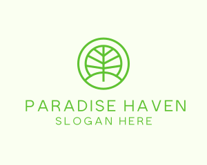 Green Eco Forest logo design