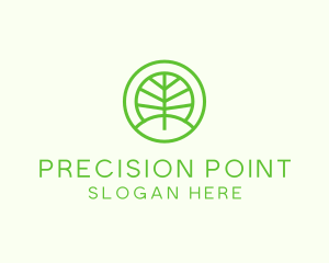 Green Eco Forest logo design