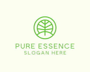 Green Eco Forest logo design