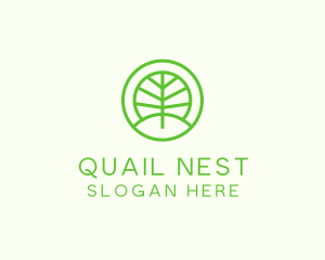 Green Eco Forest logo design