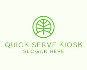 Green Eco Forest logo design