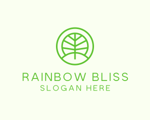 Green Eco Forest logo design