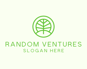 Green Eco Forest logo design