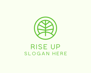 Green Eco Forest logo design