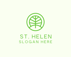 Green Eco Forest logo design