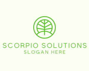 Green Eco Forest logo design