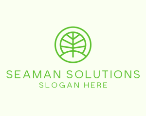 Green Eco Forest logo design